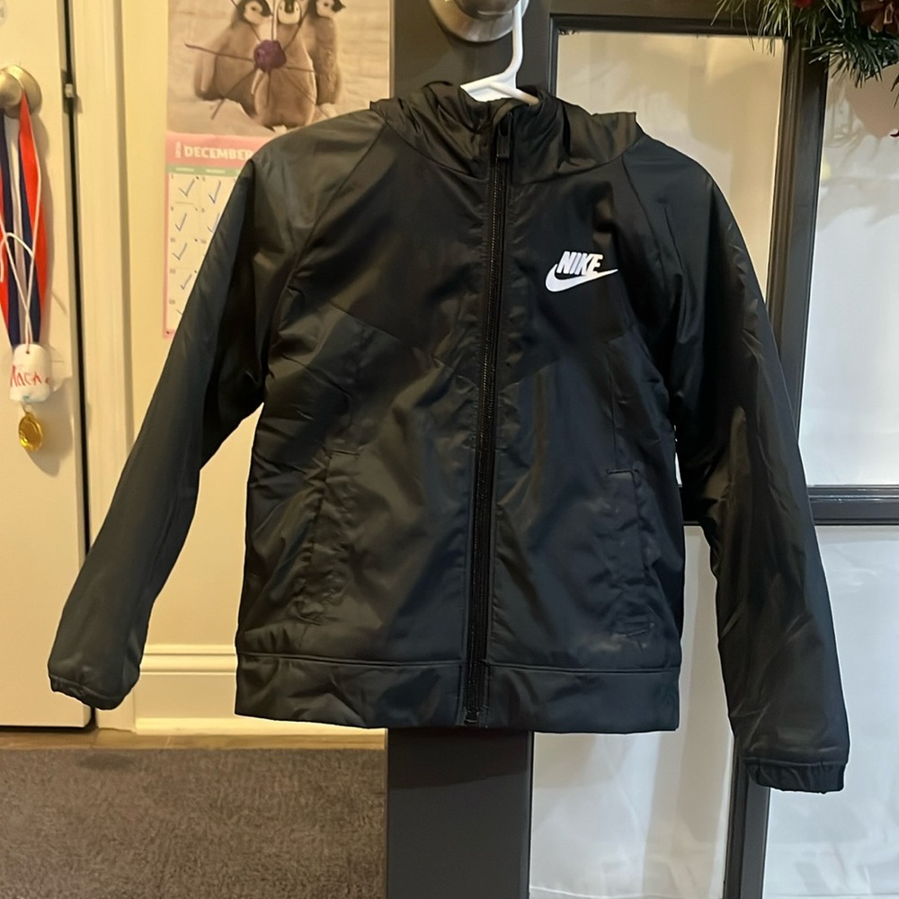 Nike jacket with fleece inside